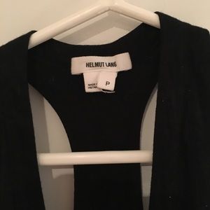 Helmet Lang ruched racerback tank dress